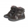 Dievčenské zimné topánky zateplené s kožušinkou-Dark Grey