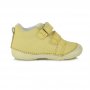 Dievčenské kožené prechodné topánky-Yellow