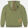 Chlapčenská mikina na zips s kapucňou