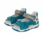 Chlapčenské kožené sandálky-Sea Green