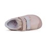 Dievčenské kožené prechodné topánky BAREFOOT