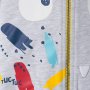 Chlapčenská mikina na zips s kapucňou