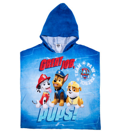Pončo Paw Patrol